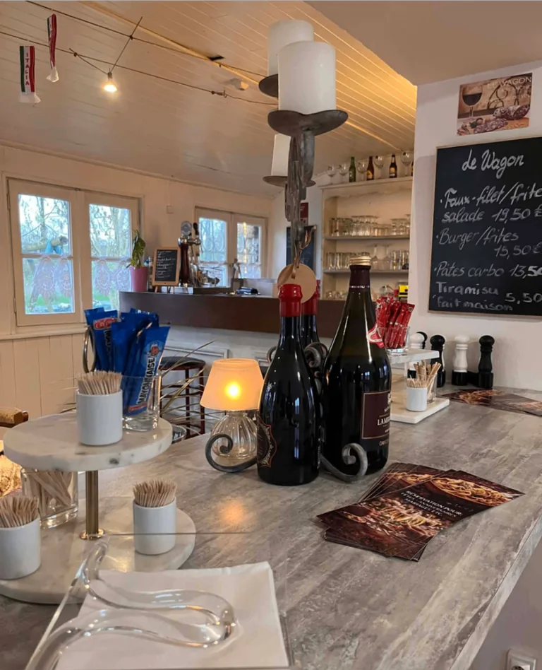 Comptoir du bar